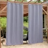 Coupon 😍 Outdoor Blackout Curtain Panel - Gray - 52 in x 108 in - Set of 2 by Sunnydaze Decor 🤩 -Sunnydaze Decor Shop Belk 3659
