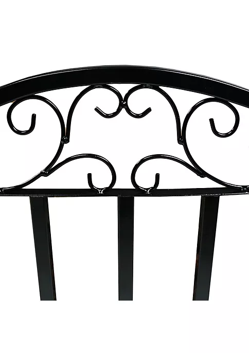 Cheapest 👏 2 ft Designer Steel Firewood Log Rack - Black by Sunnydaze Decor ⭐ 5 Cheapest 👏 2 ft Designer Steel Firewood Log Rack - Black by Sunnydaze Decor ⭐ - Image 3