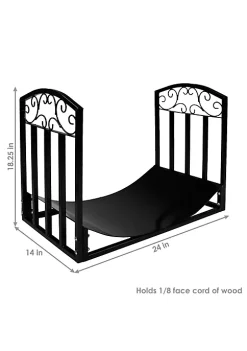 Cheapest 👏 2 ft Designer Steel Firewood Log Rack - Black by Sunnydaze Decor ⭐ 12 Cheapest 👏 2 ft Designer Steel Firewood Log Rack - Black by Sunnydaze Decor ⭐ -Sunnydaze Decor Shop Belk 3723