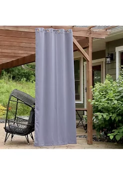 Cheapest 😉 Outdoor Blackout Curtain Panel - Gray - 52 in x 108 in by Sunnydaze Decor ✔️