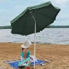 Budget ⌛ 5 ft Steel Beach Umbrella with Tilt - Sage Green by Sunnydaze Decor 😍 -Sunnydaze Decor Shop Belk 3829