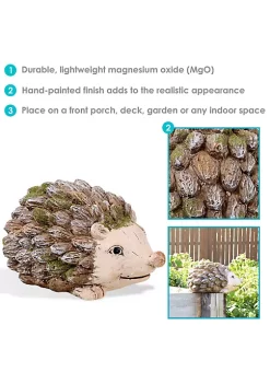 Deals 😍 Sunnydaze Hazel the Hedgehog Statue - Indoor/Outdoor Figurine - 7-Inch by Sunnydaze Decor 💯 -Sunnydaze Decor Shop Belk 3847