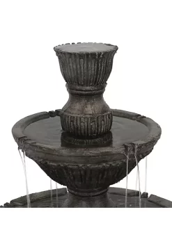Best deal ✨ Classic Designer Polystone Outdoor 3-Tier Fountain - Dark Brown by Sunnydaze Decor 🧨 -Sunnydaze Decor Shop Belk 3992