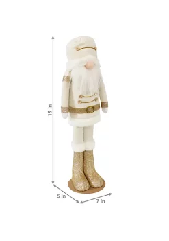 Outlet ❤️ Francis the Nutcracker Gnome 🎄 Christmas Plush Figurine by Sunnydaze Decor 🔔 -Sunnydaze Decor Shop Belk 401