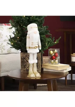 Outlet ❤️ Francis the Nutcracker Gnome 🎄 Christmas Plush Figurine by Sunnydaze Decor 🔔 -Sunnydaze Decor Shop Belk 402