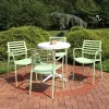 Flash Sale 🥰 Astana Plastic 5-Piece Patio Dining Table and Chairs Set - Green by Sunnydaze Decor ✔️ -Sunnydaze Decor Shop Belk 4026