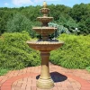 New 🌟 Electric Eggshell Resin Outdoor 4-Tier Water Fountain by Sunnydaze Decor 😍 2 New 🌟 Electric Eggshell Resin Outdoor 4-Tier Water Fountain by Sunnydaze Decor 😍 -Sunnydaze Decor Shop Belk 4032