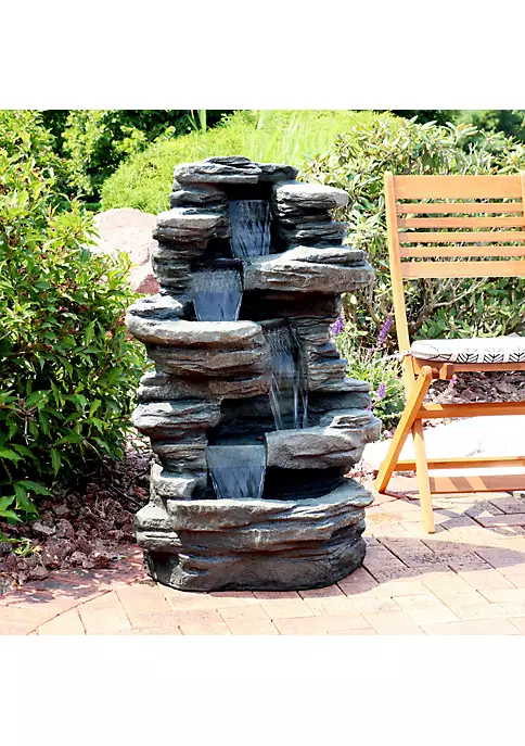Best reviews of โญ Electric Stacked Shale Water Fountain with LED Lights - 38 in by Sunnydaze Decor ๐ 8 Best reviews of โญ Electric Stacked Shale Water Fountain with LED Lights - 38 in by Sunnydaze Decor ๐ - Image 6
