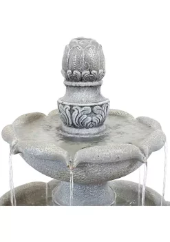 Buy 🔔 French Garden Reinforced Concrete Outdoor 2-Tier Water Fountain by Sunnydaze Decor ✨ -Sunnydaze Decor Shop Belk 4162