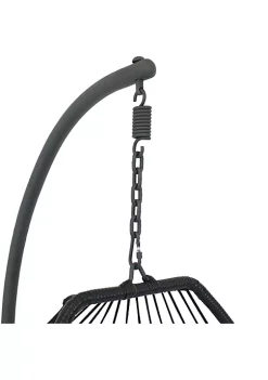 Hot Sale โ Resin Wicker Hanging Egg Chair with Steel Stand/Cushions - Blue by Sunnydaze Decor ๐ 10 Hot Sale โ Resin Wicker Hanging Egg Chair with Steel Stand/Cushions - Blue by Sunnydaze Decor ๐ -Sunnydaze Decor Shop Belk 4252