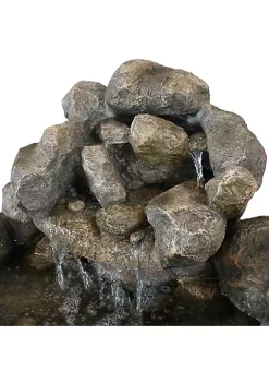 Top 10 ✨ Electric Resin Rocky Ravine Outdoor Water Fountain - 18 in by Sunnydaze Decor 👍 -Sunnydaze Decor Shop Belk 4466