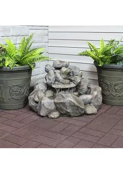 Top 10 ✨ Electric Resin Rocky Ravine Outdoor Water Fountain - 18 in by Sunnydaze Decor 👍 -Sunnydaze Decor Shop Belk 4469