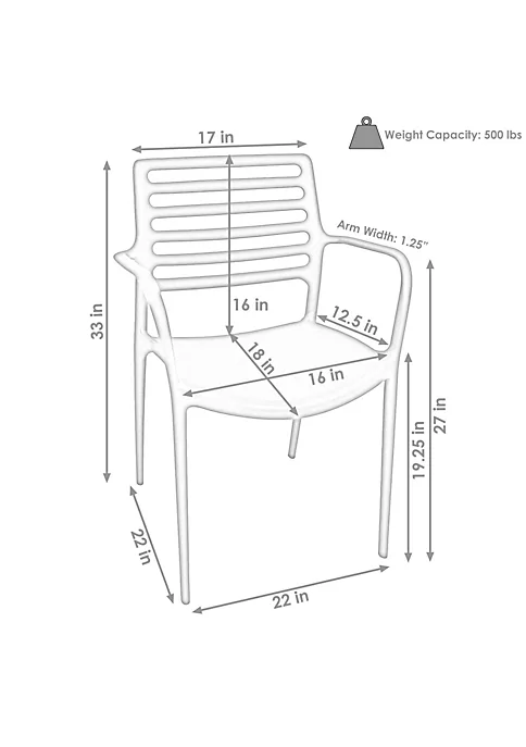 Best reviews of ๐ Astana Plastic Slat-Back Patio Armchair - Light Green - Set of 4 by Sunnydaze Decor โจ 7 Best reviews of ๐ Astana Plastic Slat-Back Patio Armchair - Light Green - Set of 4 by Sunnydaze Decor โจ - Image 5