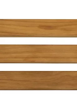 Outlet 🛒 2-Person Mission Style Solid Teak Wood Outdoor Garden Bench by Sunnydaze Decor 💯 -Sunnydaze Decor Shop Belk 4682