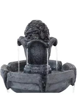 Flash Sale 🥰 Budding Fruition Polyresin Outdoor 3-Tier Water Fountain by Sunnydaze Decor ⭐ -Sunnydaze Decor Shop Belk 4722