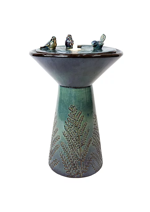Best deal ๐งจ Gathering Birds Ceramic Outdoor Fountain with LED Lights - 28 in by Sunnydaze Decor ๐ 4 Best deal ๐งจ Gathering Birds Ceramic Outdoor Fountain with LED Lights - 28 in by Sunnydaze Decor ๐ - Image 2