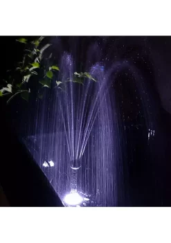 Promo 🌟 396 GPH Solar Pump and Panel Kit with Battery and Light by Sunnydaze Decor 🎉 -Sunnydaze Decor Shop Belk 4971