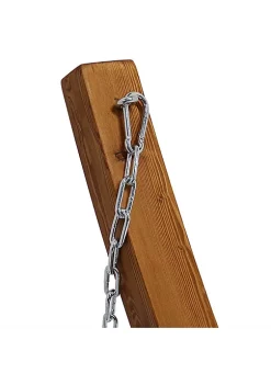 Wholesale 🎁 Curved Wooden Arc Hammock Stand with Hooks and Chains - 13 ft by Sunnydaze Decor 🎉 -Sunnydaze Decor Shop Belk 4975