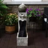 Discount โค๏ธ Modern Vogue Outdoor Water Fountain with LED Lights - 35 in by Sunnydaze Decor ๐ 1 Discount โค๏ธ Modern Vogue Outdoor Water Fountain with LED Lights - 35 in by Sunnydaze Decor ๐ -Sunnydaze Decor Shop Belk 5011