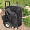 Top 10 🛒 Steel Log Cart Carrier and Storage Rack with Wheels and Cover by Sunnydaze Decor 🎉 -Sunnydaze Decor Shop Belk 503