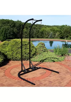 Hot Sale 🎁 U-Base Deluxe Powder-Coated Steel Hanging Chair Stand - 76 in by Sunnydaze Decor 🥰 -Sunnydaze Decor Shop Belk 5040