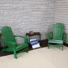 Top 10 💯 Coastal Bliss Fir Wood Adirondack Chair - Green - Set of 2 by Sunnydaze Decor 💯