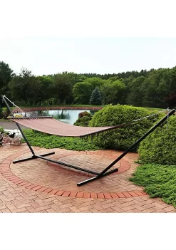Coupon ๐ 2-Person Polyester Rope Hammock with Steel Stand - Mocha by Sunnydaze Decor ๐ 9 Coupon ๐ 2-Person Polyester Rope Hammock with Steel Stand - Mocha by Sunnydaze Decor ๐ -Sunnydaze Decor Shop Belk 5237
