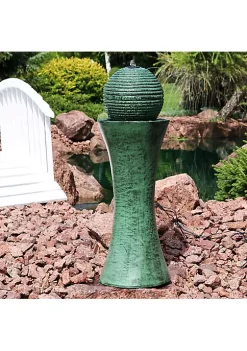 Discount ⌛ Desert Spring Solar Water Fountain with Battery/Pump - 30 in by Sunnydaze Decor ✔️