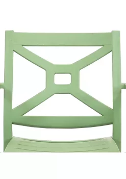 New 👍 Tristana Plastic Stackable Patio Armchair - Green - Set of 2 by Sunnydaze Decor 😍 -Sunnydaze Decor Shop Belk 5300
