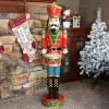 Cheap 🔔 Klaus the Drummer Indoor 🎁 Christmas Nutcracker Statue - 48 in by Sunnydaze Decor 👏