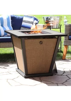 Best Sale 💯 24 in Reykir Metal Smokeless Propane Gas Fire Pit Table by Sunnydaze Decor 🎁
