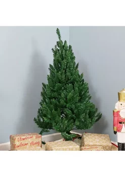 Best Sale 🛒 Sunnydaze Unlit Artificial Tannenbaum 🎄 Christmas Tree - Green - 4-Foot by Sunnydaze Decor 💯