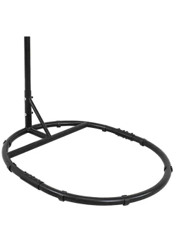 Wholesale ⌛ Rounded Base Powder-Coated Steel Egg Chair Stand - 76 in by Sunnydaze Decor 🛒 -Sunnydaze Decor Shop Belk 5493