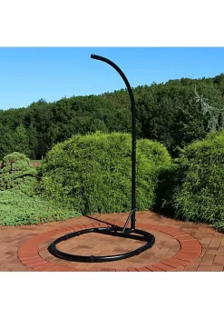 Wholesale ⌛ Rounded Base Powder-Coated Steel Egg Chair Stand - 76 in by Sunnydaze Decor 🛒 -Sunnydaze Decor Shop Belk 5496