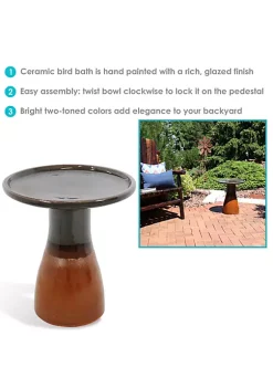 Coupon ๐ Subtle Transitions Ceramic Bird Bath - 18.5 in - Dusty Rose by Sunnydaze Decor โ๏ธ 11 Coupon ๐ Subtle Transitions Ceramic Bird Bath - 18.5 in - Dusty Rose by Sunnydaze Decor โ๏ธ -Sunnydaze Decor Shop Belk 5506
