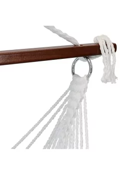 Best Pirce 🔔 Polyester Victoria Hammock Chair with Steel C-Stand – Sea Grass by Sunnydaze Decor 🛒 -Sunnydaze Decor Shop Belk 5543