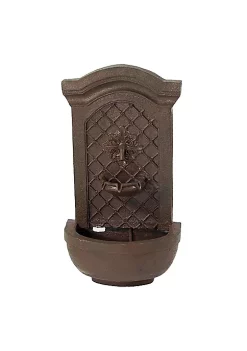 Deals ๐ฏ Rosette Leaf Polystone Outdoor Wall Fountain - Iron by Sunnydaze Decor ๐ 6 Deals ๐ฏ Rosette Leaf Polystone Outdoor Wall Fountain - Iron by Sunnydaze Decor ๐ -Sunnydaze Decor Shop Belk 5565