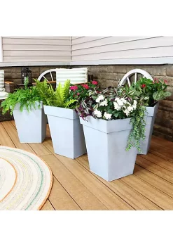 Flash Sale ๐ Galvanized Steel Modern Square Planter - Mist - Set of 4 by Sunnydaze Decor ๐คฉ 11 Flash Sale ๐ Galvanized Steel Modern Square Planter - Mist - Set of 4 by Sunnydaze Decor ๐คฉ -Sunnydaze Decor Shop Belk 5656