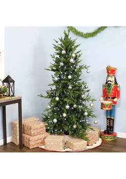 Flash Sale ✨ Slim and Stately Indoor Unlit Artificial 🎄 Christmas Tree - 6 ft by Sunnydaze Decor 🎁