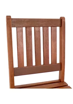 Best reviews of 💯 Meranti Wood Outdoor Bar-Height Chairs - Set of 2 by Sunnydaze Decor 🔔 -Sunnydaze Decor Shop Belk 5670