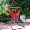 Discount 👍 Extra Large Hammock Chair with Adjustable Steel Stand - Red by Sunnydaze Decor 🔥 2 Discount 👍 Extra Large Hammock Chair with Adjustable Steel Stand - Red by Sunnydaze Decor 🔥 -Sunnydaze Decor Shop Belk 5762