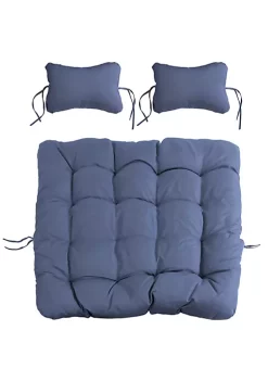 Best Pirce 😉 Outdoor Liza Loveseat Egg Chair Replacement Cushion Set - Gray by Sunnydaze Decor 🎉 -Sunnydaze Decor Shop Belk 5774