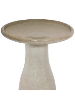 Top 10 ✨ Duo-Tone Outdoor Glazed Ceramic Bird Bath - 20.5 in - Yam by Sunnydaze Decor ✔️ -Sunnydaze Decor Shop Belk 5928