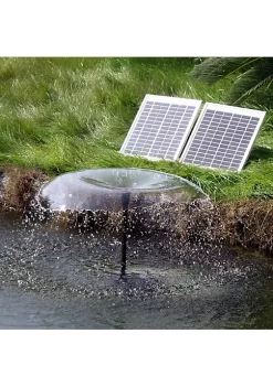 Best Pirce 🤩 396 GPH Solar Pump and Panel Kit - 120 in Lift by Sunnydaze Decor 👏