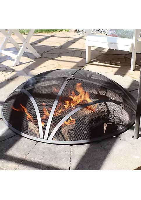 Best deal ๐คฉ 36 in Reinforced Steel Mesh Round Fire Pit Spark Screen by Sunnydaze Decor ๐ 3 Best deal ๐คฉ 36 in Reinforced Steel Mesh Round Fire Pit Spark Screen by Sunnydaze Decor ๐