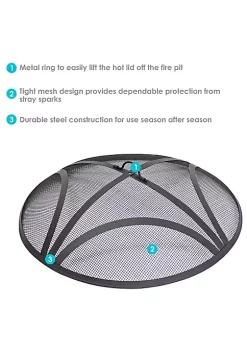 Best deal ๐คฉ 36 in Reinforced Steel Mesh Round Fire Pit Spark Screen by Sunnydaze Decor ๐ 11 Best deal ๐คฉ 36 in Reinforced Steel Mesh Round Fire Pit Spark Screen by Sunnydaze Decor ๐ -Sunnydaze Decor Shop Belk 6003