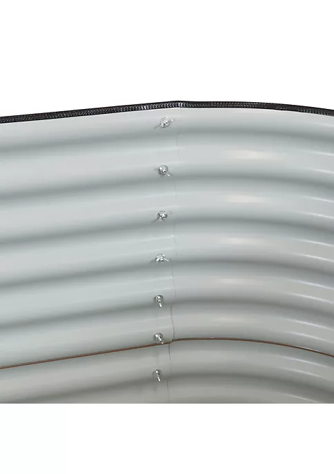 Discount 😉 Galvalume Steel Rectangle Raised Bed - Brown - 62.5 in x 32 in by Sunnydaze Decor ❤️ 5 Discount 😉 Galvalume Steel Rectangle Raised Bed - Brown - 62.5 in x 32 in by Sunnydaze Decor ❤️ - Image 3