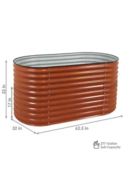 Discount 😉 Galvalume Steel Rectangle Raised Bed - Brown - 62.5 in x 32 in by Sunnydaze Decor ❤️ 12 Discount 😉 Galvalume Steel Rectangle Raised Bed - Brown - 62.5 in x 32 in by Sunnydaze Decor ❤️ -Sunnydaze Decor Shop Belk 6030