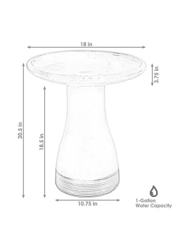 Best deal ๐ฅฐ Classic Duo-Tone Cut-Out Ceramic Bird Bath - 20.5 in - Dark Blue by Sunnydaze Decor ๐ 12 Best deal ๐ฅฐ Classic Duo-Tone Cut-Out Ceramic Bird Bath - 20.5 in - Dark Blue by Sunnydaze Decor ๐ -Sunnydaze Decor Shop Belk 6047