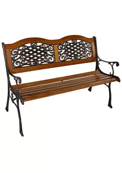 Flash Sale ๐ 2-Person Ivy Crossweave Cast Iron and Wood Outdoor Garden Bench by Sunnydaze Decor ๐ฅฐ 7 Flash Sale ๐ 2-Person Ivy Crossweave Cast Iron and Wood Outdoor Garden Bench by Sunnydaze Decor ๐ฅฐ -Sunnydaze Decor Shop Belk 6050